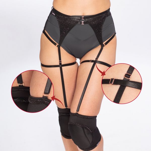 Straps Black Shine